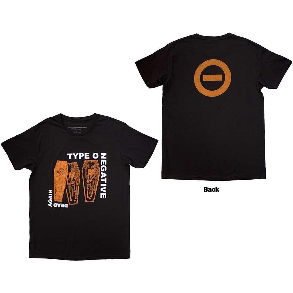 Type O Negative Unisex T-Shirt Dead Again Back Print 2 Sided